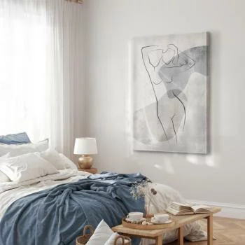 Obraz - Odpoczywająca muza (1-częściowy) pionowy - obrazek 6