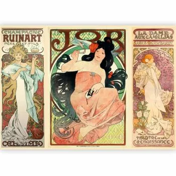 Fototapeta - Alphonse Mucha. Kobiety - obrazek 5