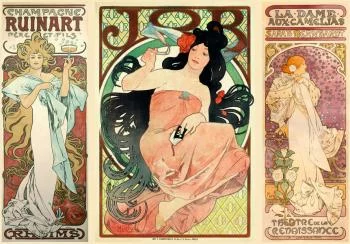 Fototapeta - Alphonse Mucha. Kobiety - obrazek 6