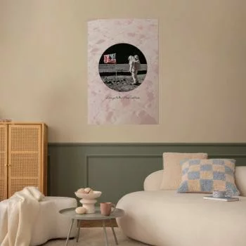 Plakat - Love You to the Moon and Back - obrazek 2