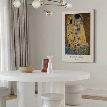 Obraz - Gustav Klimt - The Kiss (1-częściowy) pionowy - obrazek 5