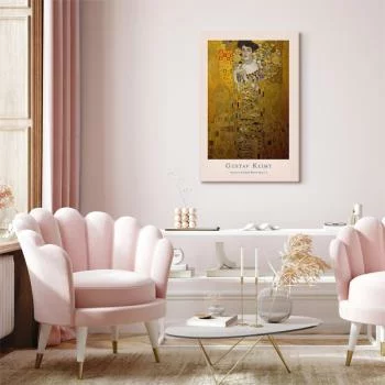 Obraz - Gustav Klimt - Portrait of Adele Bloch (1-częściowy) pionowy - obrazek 5