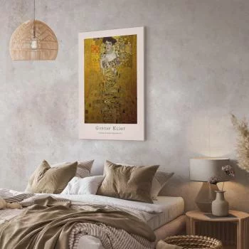Obraz - Gustav Klimt - Portrait of Adele Bloch (1-częściowy) pionowy - obrazek 6