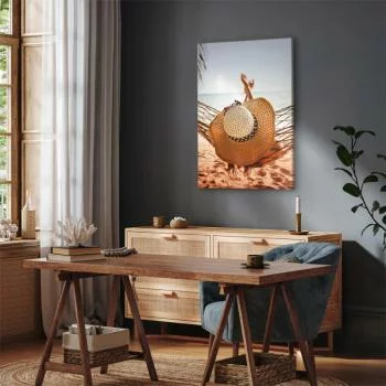 Obraz - Hamak na plaży (1-częściowy) pionowy - obrazek 7