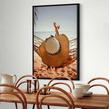 Obraz - Hamak na plaży (1-częściowy) pionowy - obrazek 7