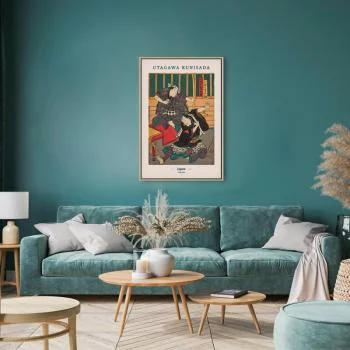 Obraz - Japoński drzeworyt (1-częściowy) pionowy - obrazek 5