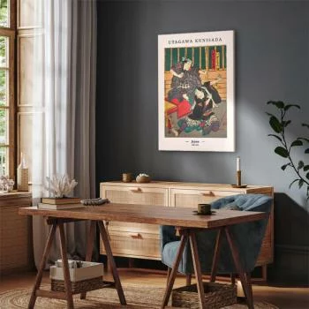 Obraz - Japoński drzeworyt (1-częściowy) pionowy - obrazek 7