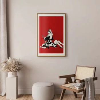 Plakat - Banksy: Queen Victoria - obrazek 2