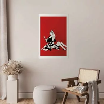 Plakat - Banksy: Queen Victoria - obrazek 2