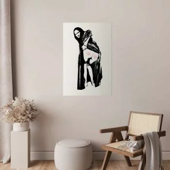 Plakat - Bolesne siedzenie - obrazek 2
