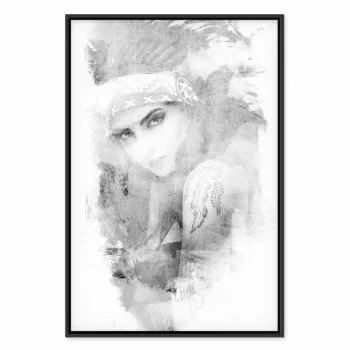 Obraz - Etniczne spojrzenie (1-częściowy) pionowy - obrazek 2