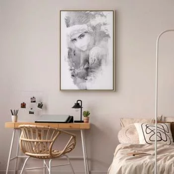 Obraz - Etniczne spojrzenie (1-częściowy) pionowy - obrazek 6