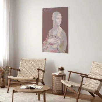 Plakat - Pastelowa dama - obrazek 5