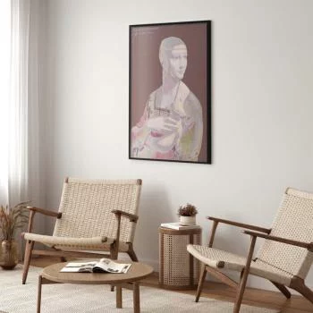 Plakat - Pastelowa dama - obrazek 5