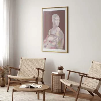 Plakat - Pastelowa dama - obrazek 5