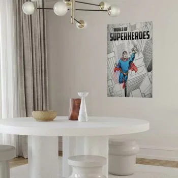Plakat - World of Superheroes - obrazek 2