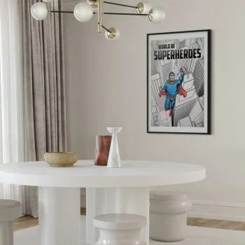 Plakat - World of Superheroes - obrazek 2
