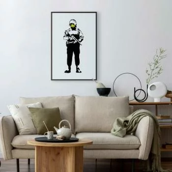 Plakat - Uśmiechnięty policjant - obrazek 5