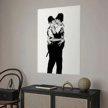 Plakat - Kissing Coppers - obrazek 2