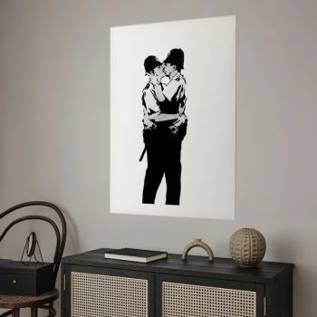 Plakat - Kissing Coppers - obrazek 2