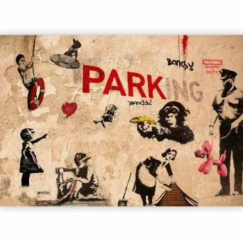 Fototapeta - Wachlarz rozmaitości (Banksy) - obrazek 5