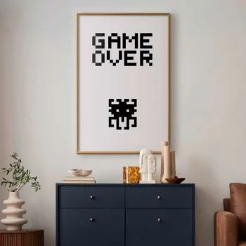 Plakat - Game over - obrazek 2