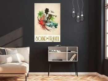 Obraz - Sound Travel (1-częściowy) pionowy - obrazek 2