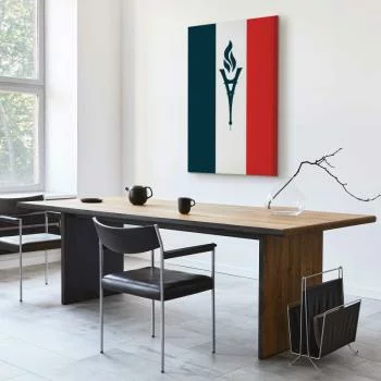 Obraz - Znicz na tle flagi Francji - obrazek 7