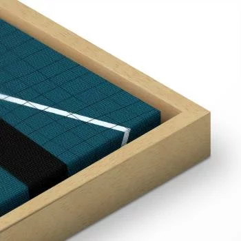 Obraz - Tenisistka z czerwoną rakietą na korcie - grafika - obrazek 8