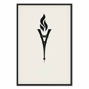 Obraz - Znicz w kształcie odwróconej wieży Eiffla - obrazek 2