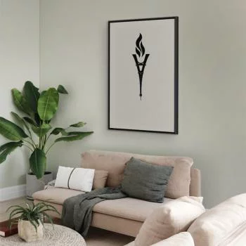 Obraz - Znicz w kształcie odwróconej wieży Eiffla - obrazek 5