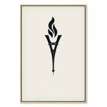 Obraz - Znicz w kształcie odwróconej wieży Eiffla - obrazek 2