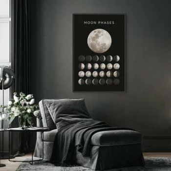 Obraz - Fazy księżyca (1-częściowy) pionowy - obrazek 5