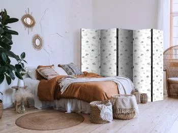 Parawan - Akwarela - pokaz samolotów na jasnym niebie z delikatnymi chmurkami / Samoloty wśród chmur - obrazek 5