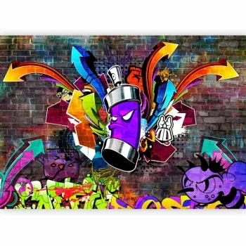 Fototapeta - Graffiti: Kolorowy atak - obrazek 5