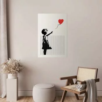 Plakat - Pocięty Banksy - obrazek 2