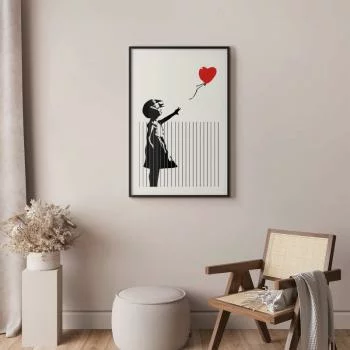 Plakat - Pocięty Banksy - obrazek 2