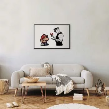 Plakat - Banksy: Grzybiarz - obrazek 2
