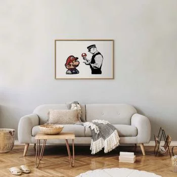 Plakat - Banksy: Grzybiarz - obrazek 2