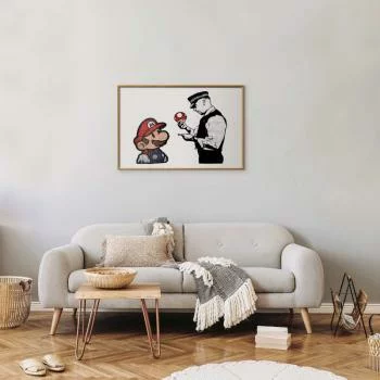 Plakat - Banksy: Grzybiarz - obrazek 2