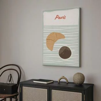 Obraz - Paryskie śniadanie (1-częściowy) pionowy - obrazek 5