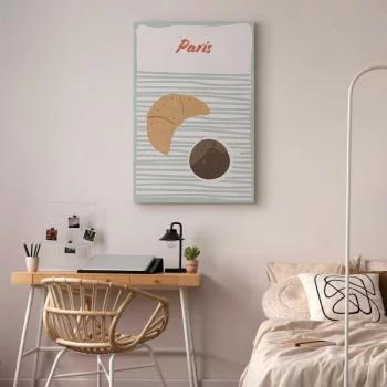 Obraz - Paryskie śniadanie (1-częściowy) pionowy - obrazek 6