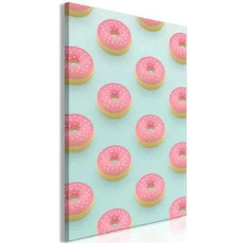 Obraz - Pastelowe donuty (1-częściowy) pionowy - obrazek 2