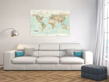 Obraz - Mapa świata: Piękny świat - obrazek 7