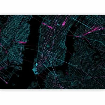 Fototapeta - Błękitny Manhattan - obrazek 5