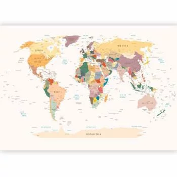 Fototapeta - Mapa świata - obrazek 5