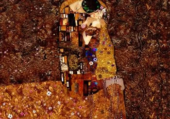Fototapeta - Klimt inspiracja - Obraz miłości - obrazek 6