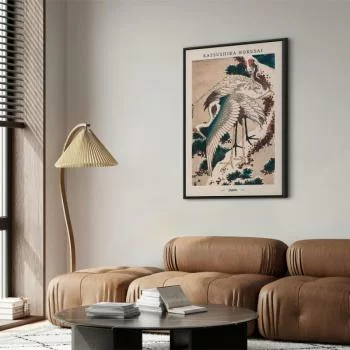 Obraz - Japońskie żurawie (1-częściowy) pionowy - obrazek 5