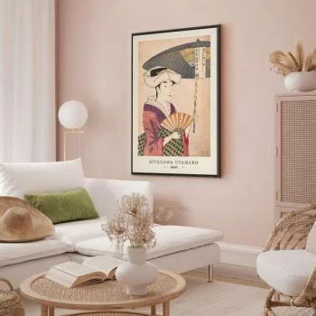 Obraz - Kobieta z parasolką (1-częściowy) pionowy - obrazek 5