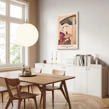 Obraz - Kobieta z parasolką (1-częściowy) pionowy - obrazek 7